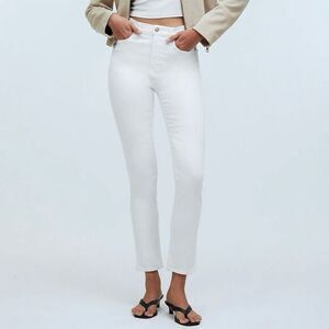 Madewell Women's Straight Leg Jeans in White
